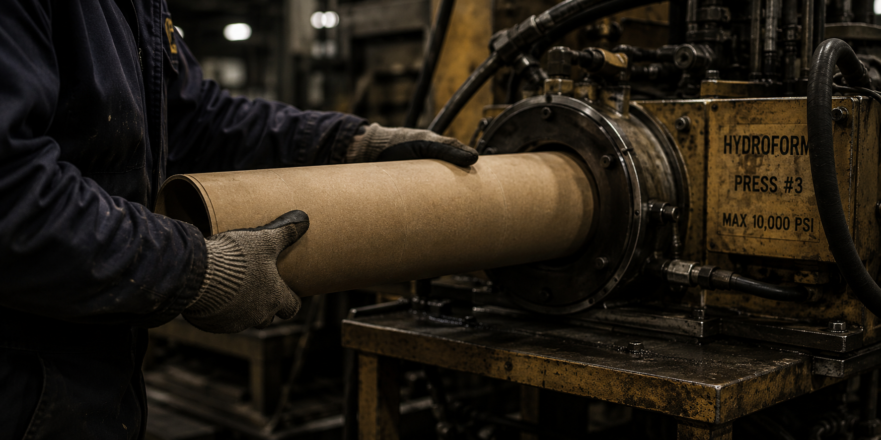 Industrial composite tube